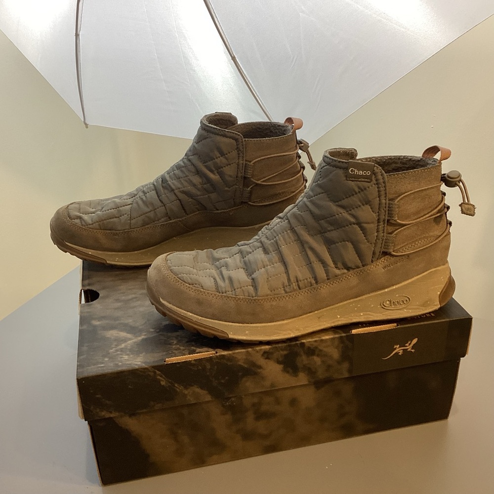 Chaco Borealis Ridge Ankle Boot. Morel Brown. Slip on